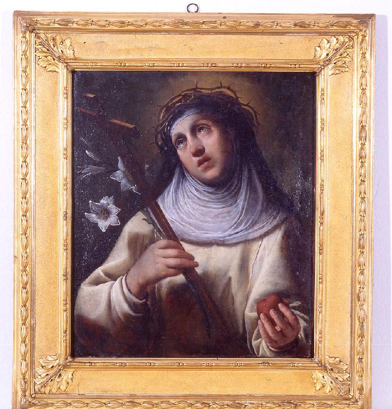 48-Tiarini A. sec. XVII, Dipinto Santa Caterina da Siena-beweb